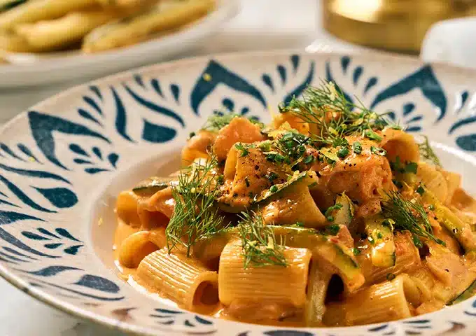 Mezze Maniche Con Vodka