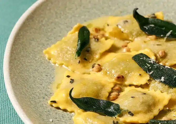 Ravioli Di Zucca E Ricotta